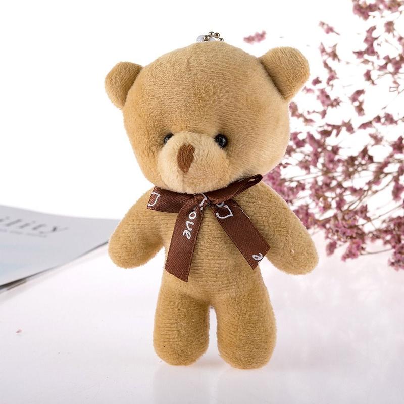 1 Teddy Bear Plush Toy Siamese Bear Doll Bear Toy Small Gift