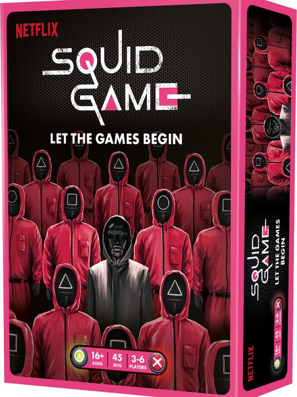 Netflix Squid Game Board Game – Ultimate Strategy Game for Ages 16+ | Fun and Thrilling Experience Based on the Hit Series