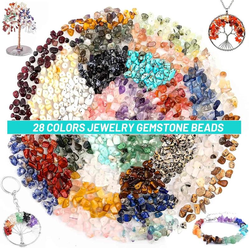 1660Pcs Crystal Bead Ring Maker Kit with Jewelry Making Supplies for Adults Women