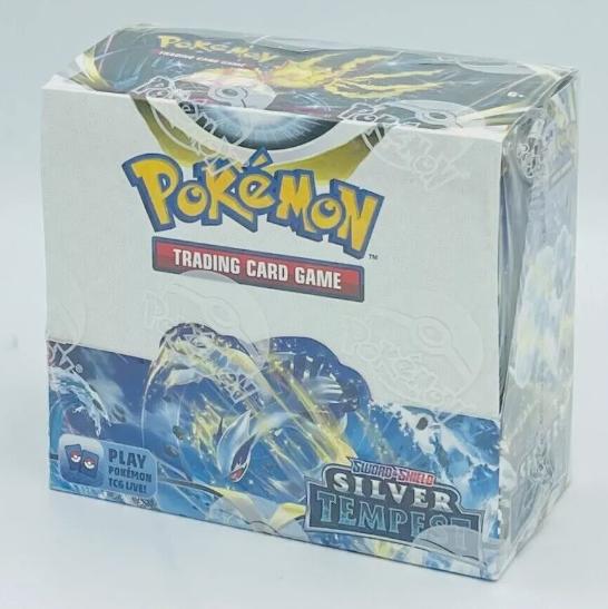 POKEMON TCG Sword & Shield Silver Tempest Booster Box English Official New