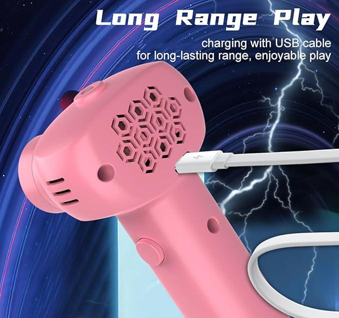 Glow in The Dark Lasso,Game Shooter String Toy,Glow in The Dark Loop Rope Launcher Propeller,Hand Held Novelty Fun Rope Pressure Reducer,Birthday Christmas Ideal Gift