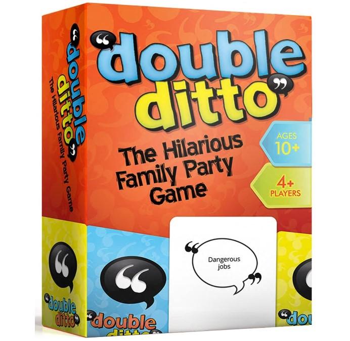 Family Board Game Double Ditto Hilarious Award-Winning Game for Ages 8 + (4-20 Players)