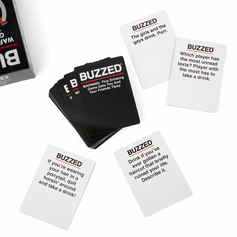 Buzzed: Hydrated Edition - Adult Party Card Game by What Do You Meme? Drinking Game