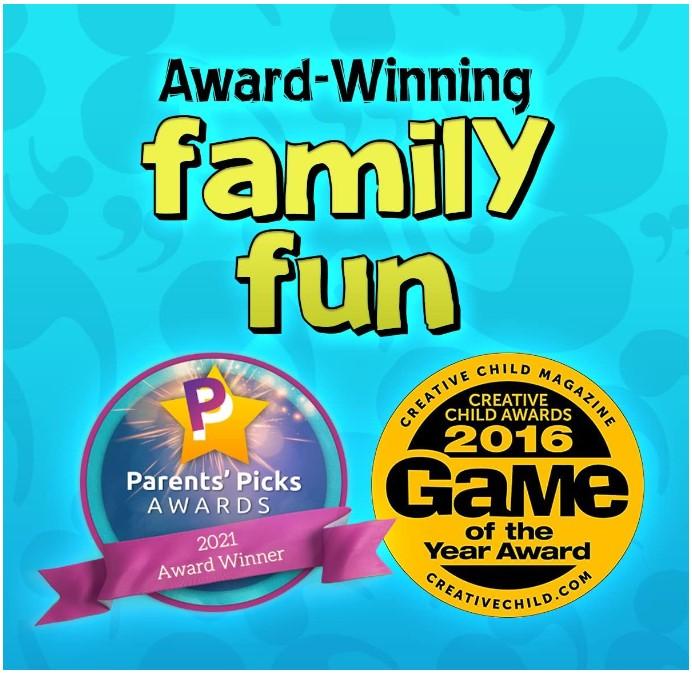 Family Board Game Double Ditto Hilarious Award-Winning Game for Ages 8 + (4-20 Players)