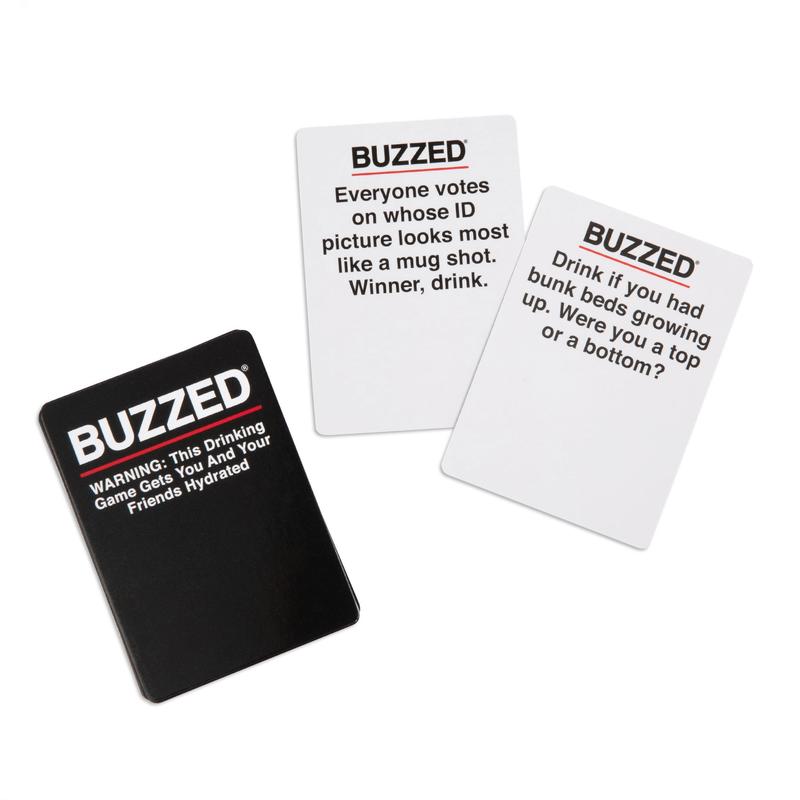 Buzzed: Hydrated Edition - Adult Party Card Game by What Do You Meme? Drinking Game