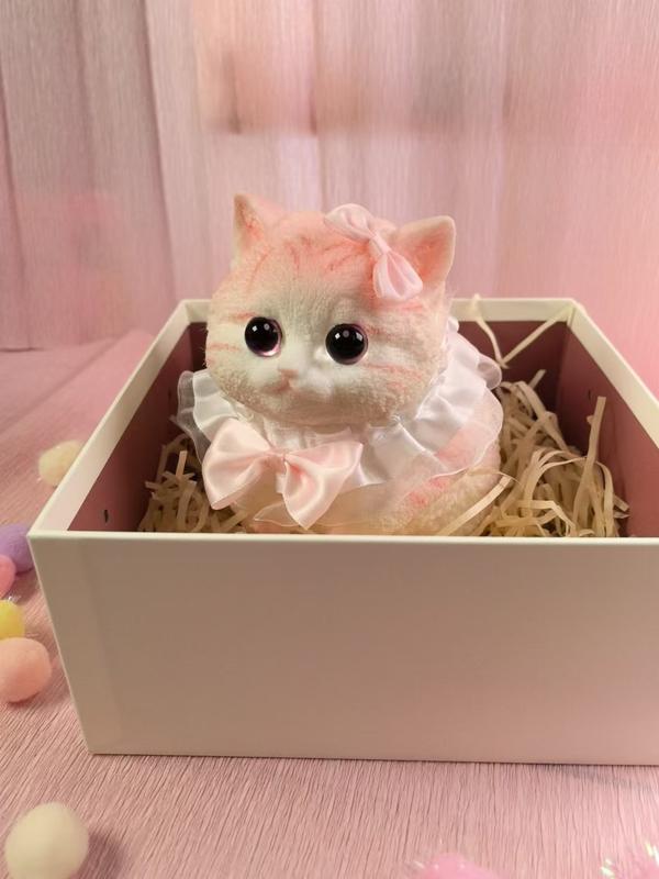 Black Friday handmade pinch kitten decompression toy, Thanksgiving gift and Christmas gift [gift box + gift bag]