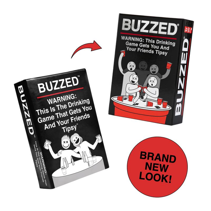 Buzzed: Hydrated Edition - Adult Party Card Game by What Do You Meme? Drinking Game