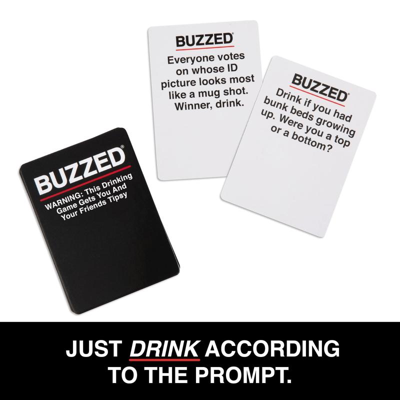 Buzzed: Hydrated Edition - Adult Party Card Game by What Do You Meme? Drinking Game