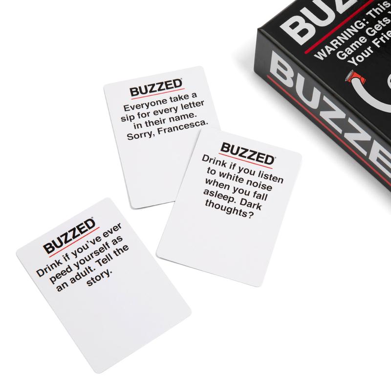 Buzzed: Hydrated Edition - Adult Party Card Game by What Do You Meme? Drinking Game