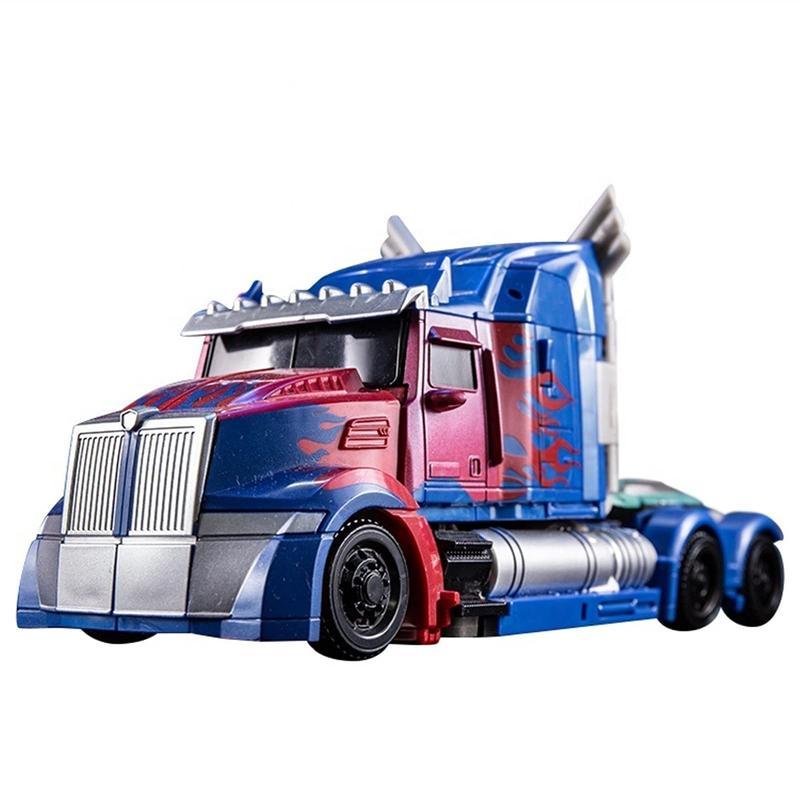 Transformer Toys Optimus Prime Last Knight Leader Class Action Figure Toys Gifts for Movie Lovers Collection 8.5 Inch Home Car Decoration