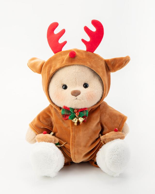 Getahug Christmas Gift Collection | Elk bear，Handmade Jointed Teddy Bear Gift