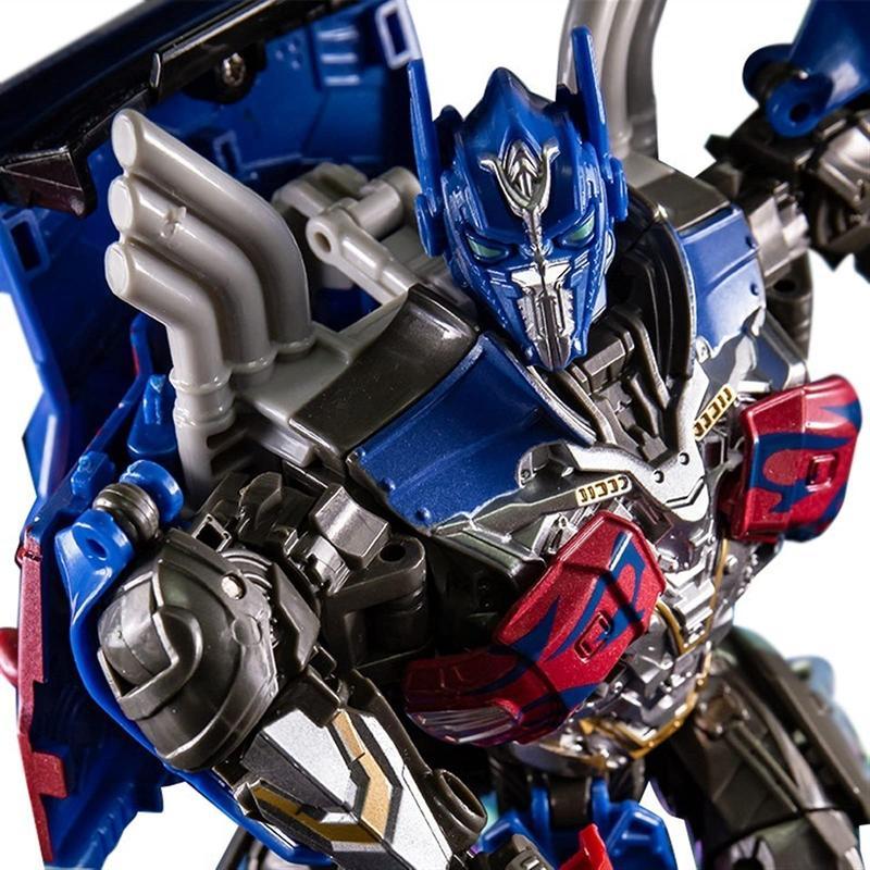 Transformer Toys Optimus Prime Last Knight Leader Class Action Figure Toys Gifts for Movie Lovers Collection 8.5 Inch Home Car Decoration