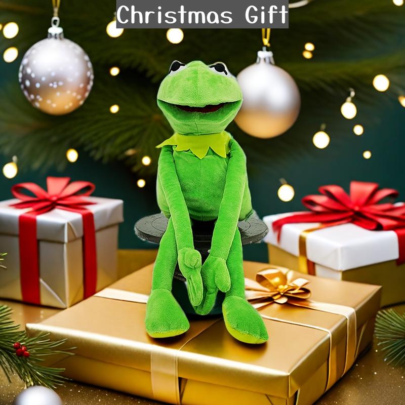 Plush Frog Puppet. It Is Fun to Manipulate It And Make It Talk. Party Props. Suitable for All Kinds of Holiday Parties (Halloween, Christmas, Birthday Parties). Toy Gifts, Halloween Gifts, Christmas Gifts, Birthday Gifts.