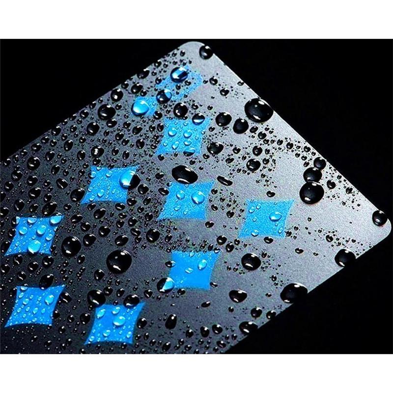 Black Gold Playing Card Poker Game Deck blue Silver Poker Suit Plastic Magic Waterproof Deck Of Card Magic Water Gift Collection