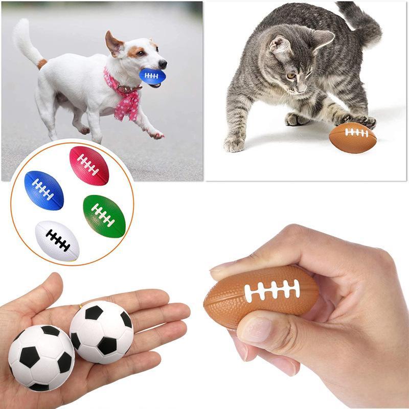 Mini Foam Ball, 4 Counts set Slow Rebound PU Foam Ball, Stress Relief Ball, Party Decoration Supplies, Party Accessories