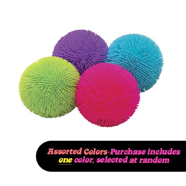 Schylling Shaggy NeeDoh - Sensory Toy with a Shaggy Surface and Smooth Dough Filling - Assorted Colors  - One Random Color