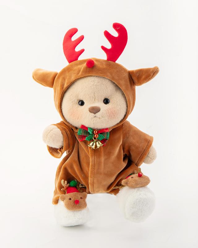 Getahug Christmas Gift Collection | Elk bear，Handmade Jointed Teddy Bear Gift