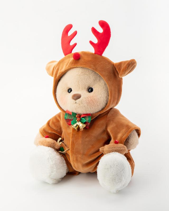 Getahug Christmas Gift Collection | Elk bear，Handmade Jointed Teddy Bear Gift