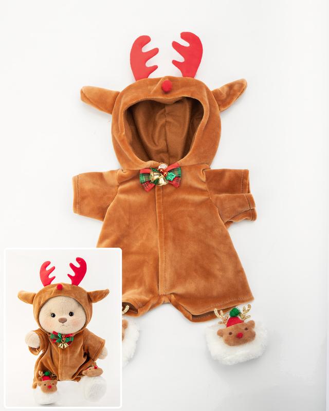 Getahug Christmas Gift Collection | Elk bear，Handmade Jointed Teddy Bear Gift