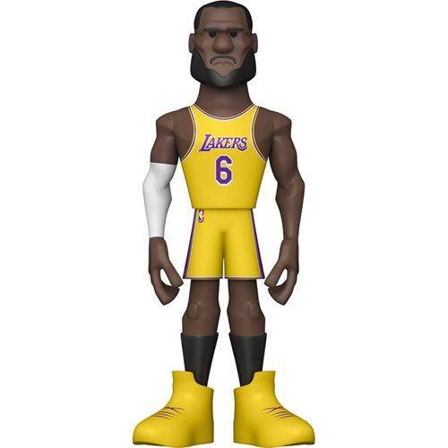 NBA Lakers LeBron 5-Inch Vinyl Gold Figure