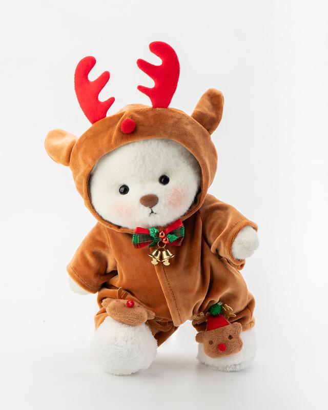 Getahug Christmas Gift Collection | Elk bear，Handmade Jointed Teddy Bear Gift