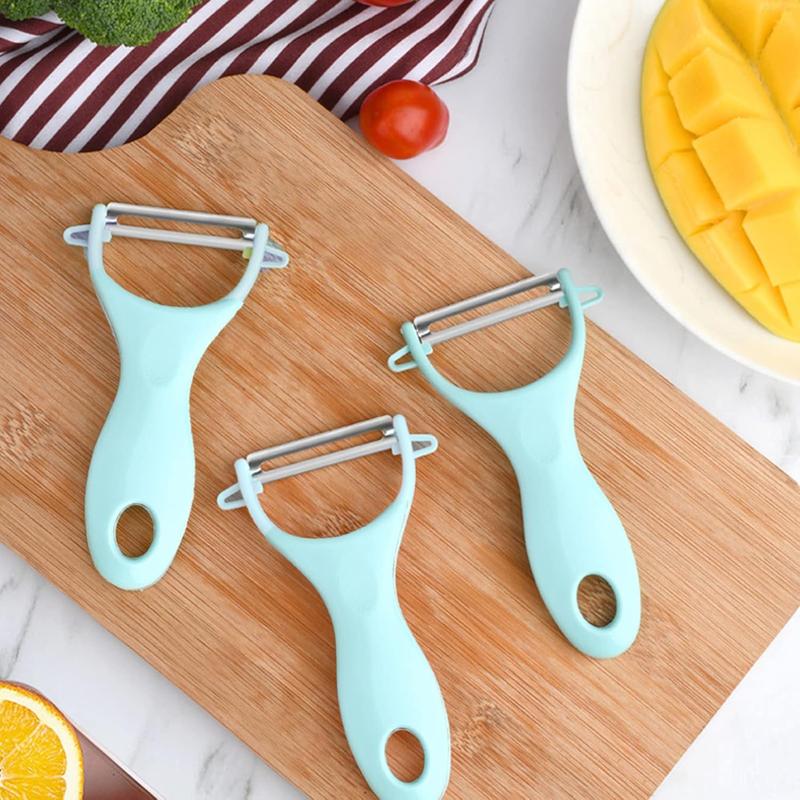 Christmas gift for kids 6Pcs Kids Knifes Set for Real Cooking, with Children's Safe Cooking Knifes in 3 Sizes & Colors, Cutting Board, Peeler and Potato Slicer, Serrated Edges Children Salad Knives for Fruit, Bread, Cake