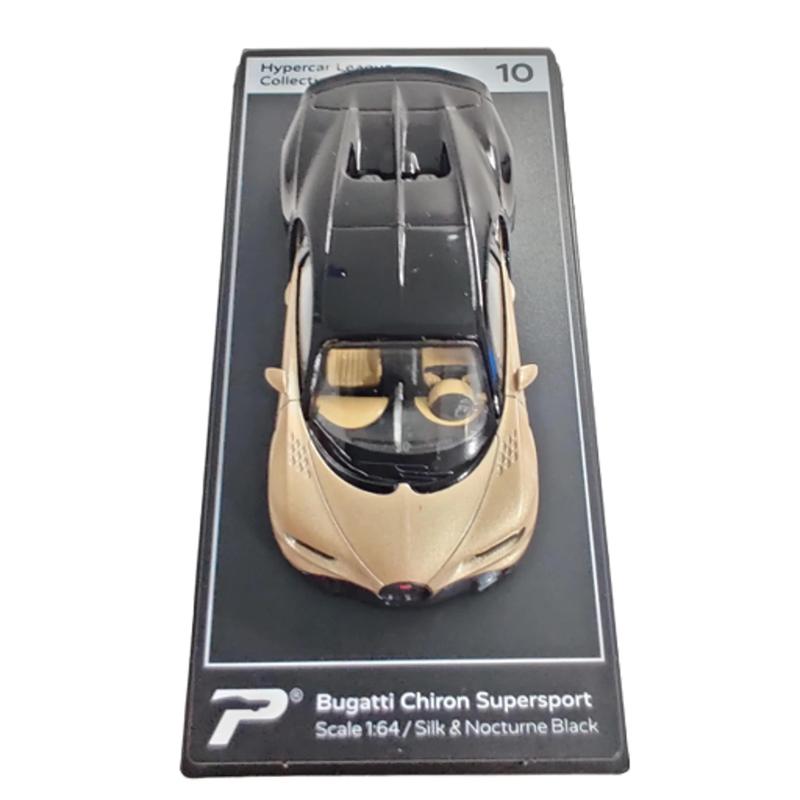 KINSMART Hypercar League Bugatti Chiron Supersport 1:64 Scale Model Car with Realistic Design and Accessories