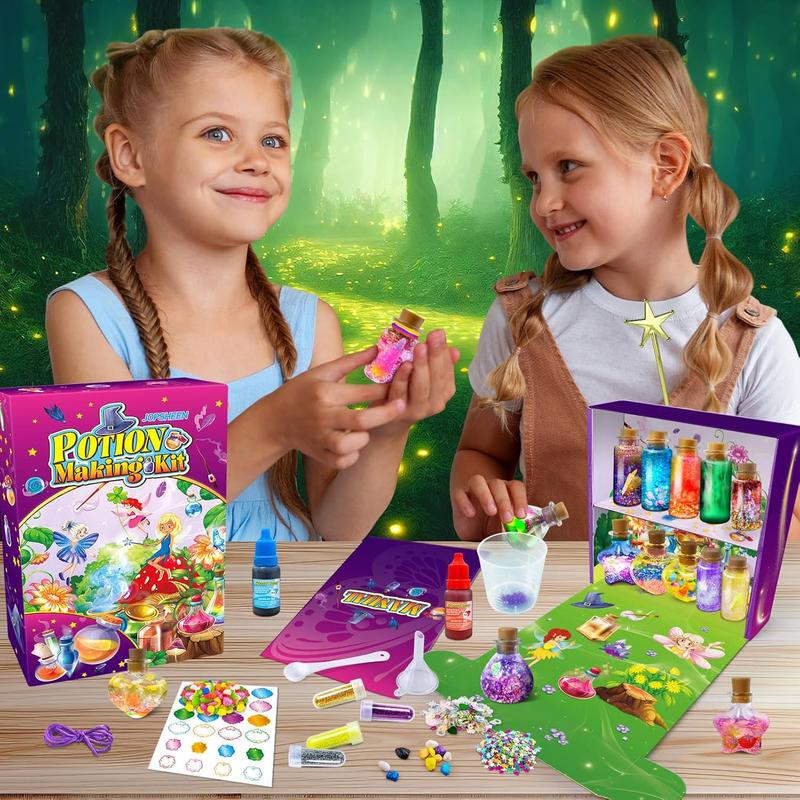 Potion Making Kit for Kids, DIY 12 Potions, Crafts Toys Christmas Birthday Gifts for Girls Boys