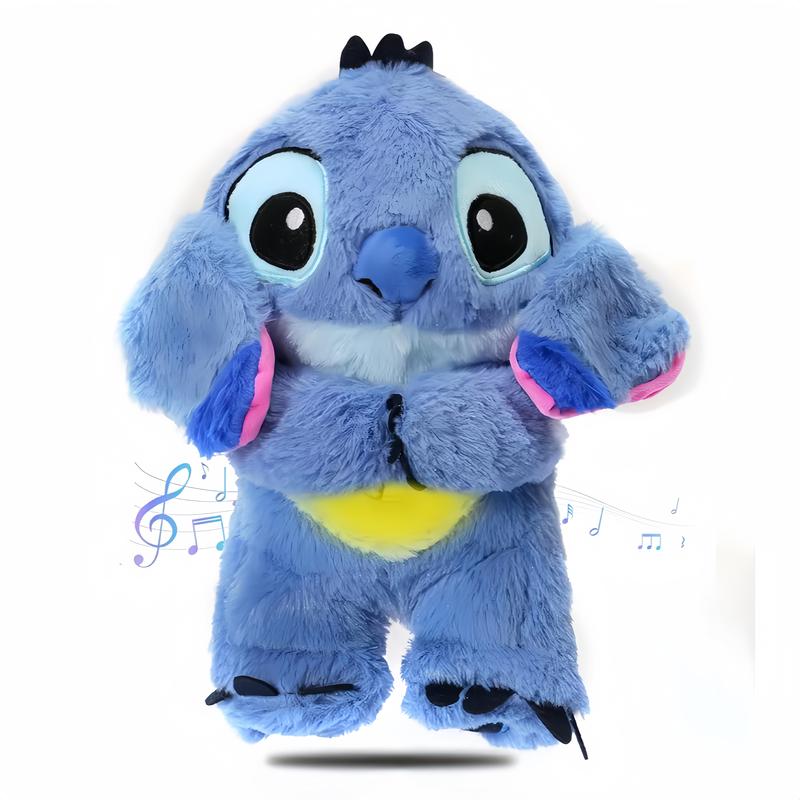 S　t　i　t　c　h Breathing Animal Plushie -Soothing plushie with realisticbreathing, lights and music thatrelieves anxiety