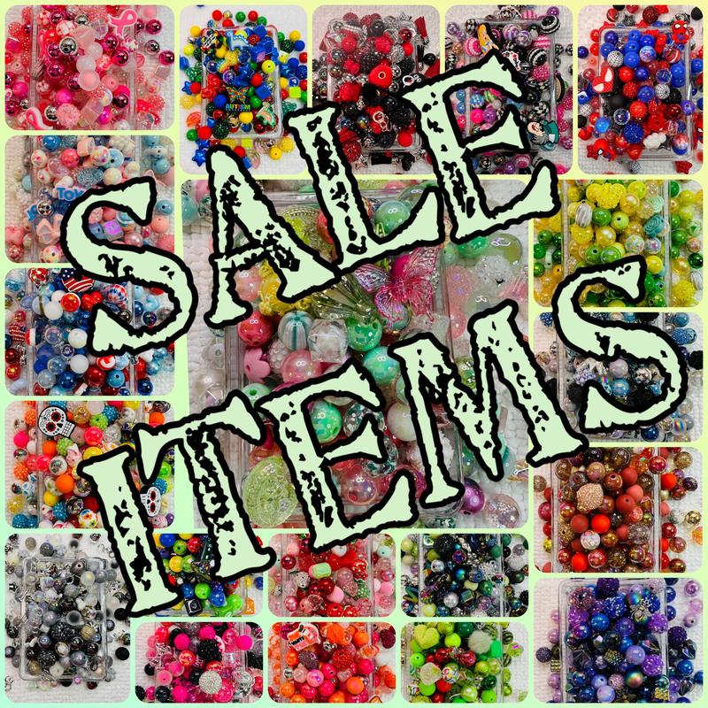 Custom Bead Mix Sale:  mixes of Acrylic, Resin and Rhinestone beads 120grams