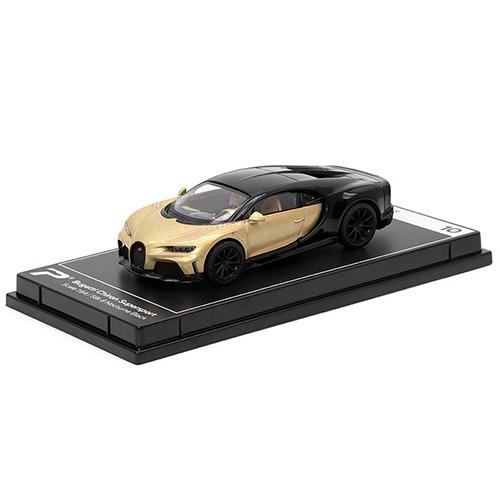 KINSMART Hypercar League Bugatti Chiron Supersport 1:64 Scale Model Car with Realistic Design and Accessories