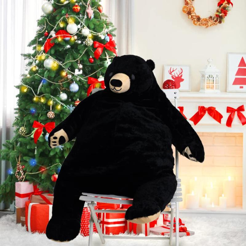 chubbyjoy Stuffed Animal Giant Bear Black Bear