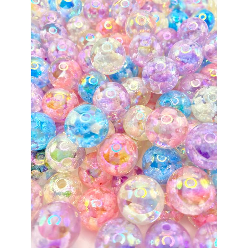 Head In The Clouds Acrylic Beads | Fancy Beads | Cloud Beads | Water Beads