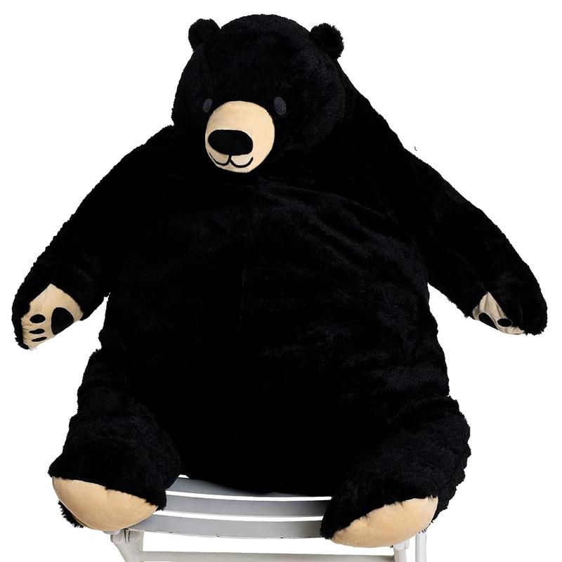 chubbyjoy Stuffed Animal Giant Bear Black Bear