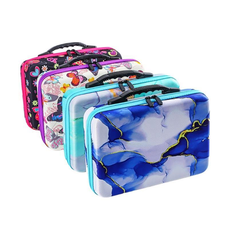 Diamond Painting Storage Containers,60 Slots Diamond Painting Accessories with Tools for Diamond Art Organizer Craft Jewelry Beads Storage Box