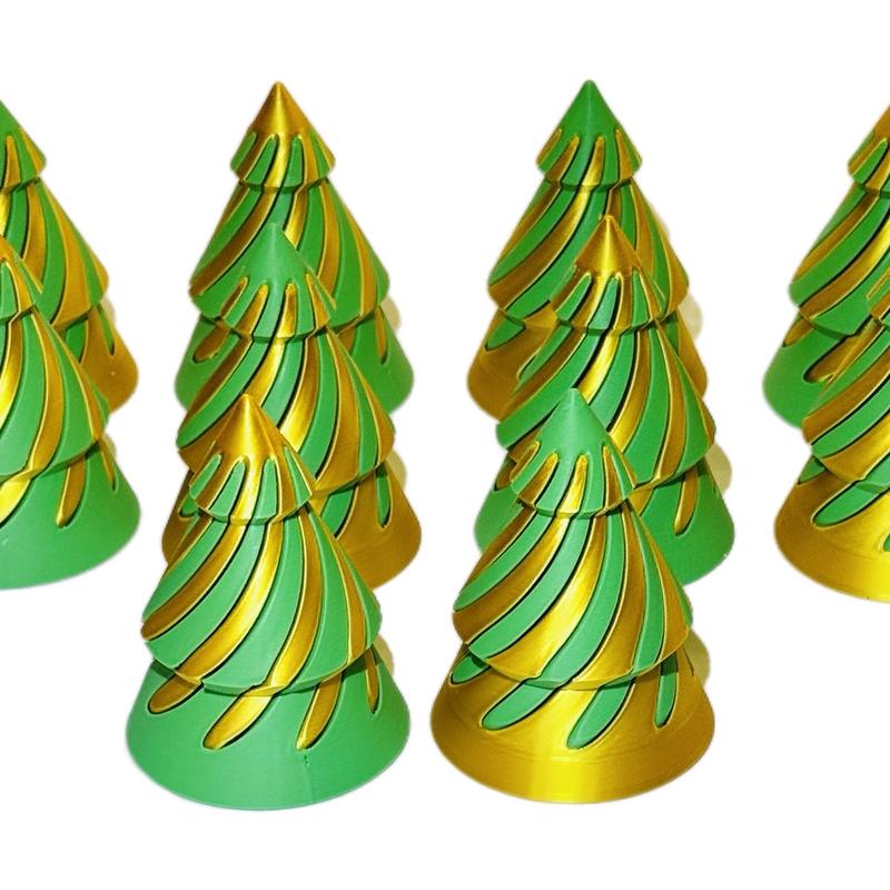 Christmas Tree Multicolor Twister - Fidget Toy