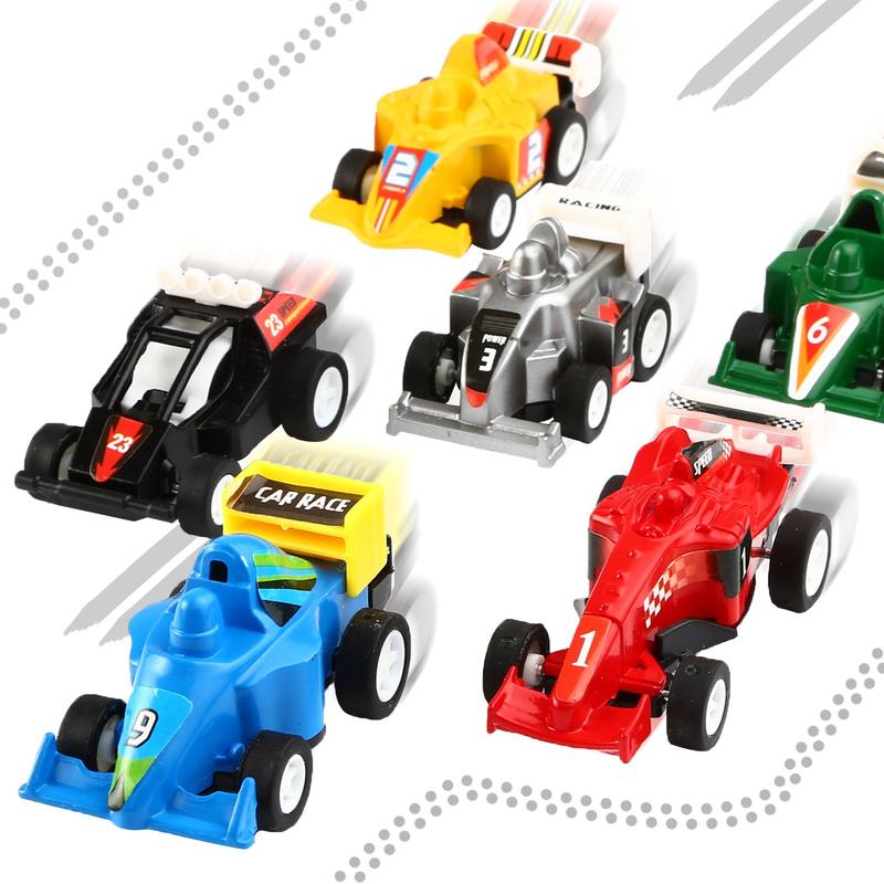 Pull Back Vehicles, 12 Pack Mini Assorted Construction Vehicles and Race Car Toy, Vehicles Truck Mini Car Toy for Kids Toddlers Boys Child, Pull Back and Go Car Toy Play Set