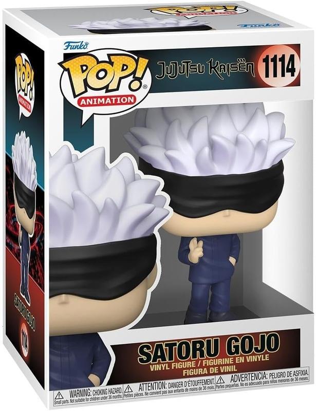 Funko Pop! Animation: Jujjutsu Kaisen - Gojo Satoru, Multicolor Vinyl Figure, 4.5-inches Tall