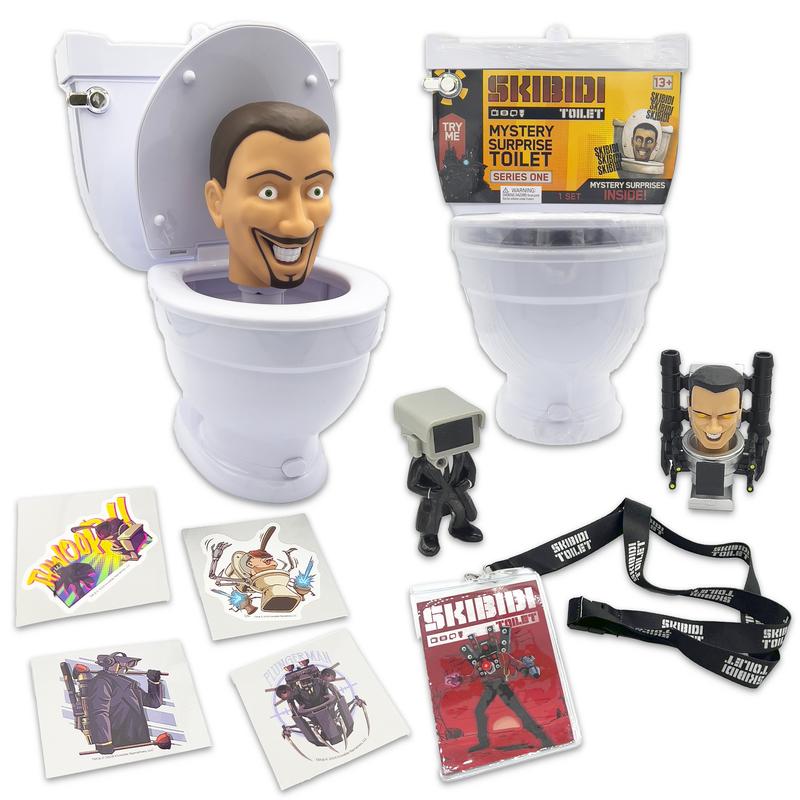 Skibidi Toilet Mystery Surprise Toilet Set, Christmas Gift