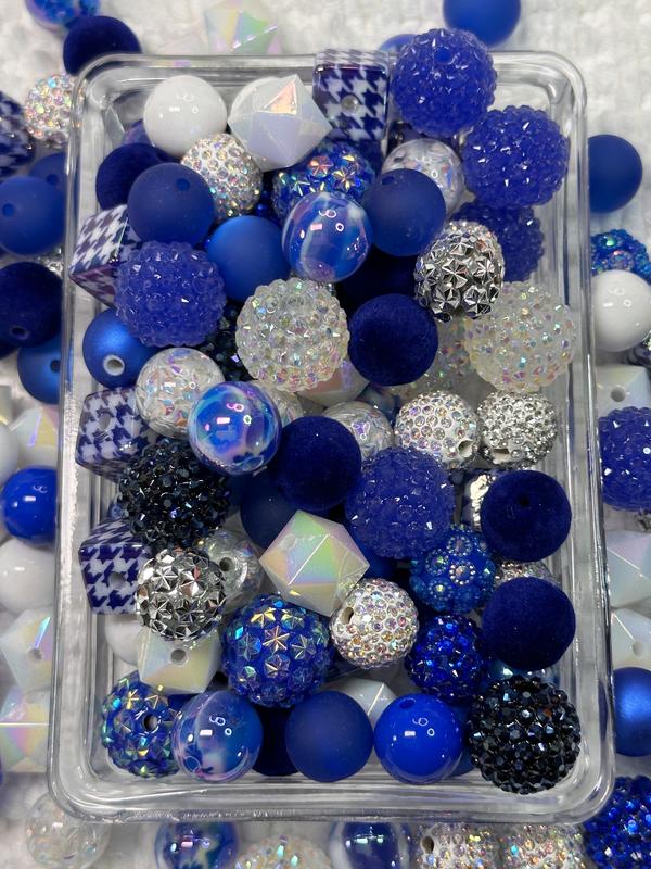 Custom Bead Mix made with top quality acrylic assorted beads diy craft supply