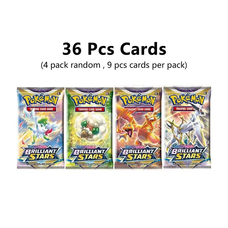 Collection of 36 Pokemon GX EX Game Cards Latest Version As Gifts For Children