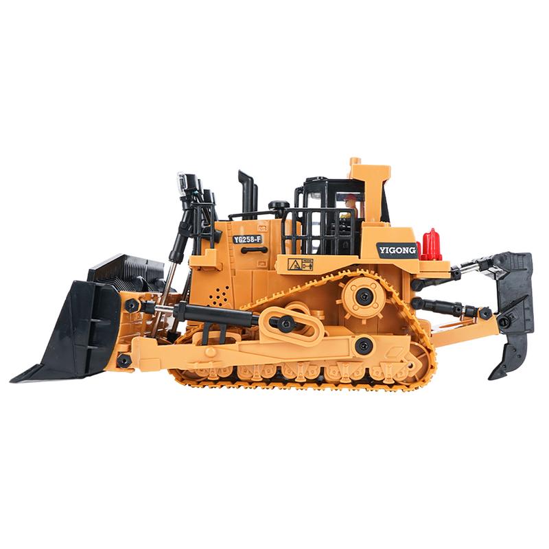 Summer GIFT1:20 RC Excavator Bulldozer Remote Control Dump Truck with Light Sound Programmable Engineering Children's Car Toy for Kids Gift excavator