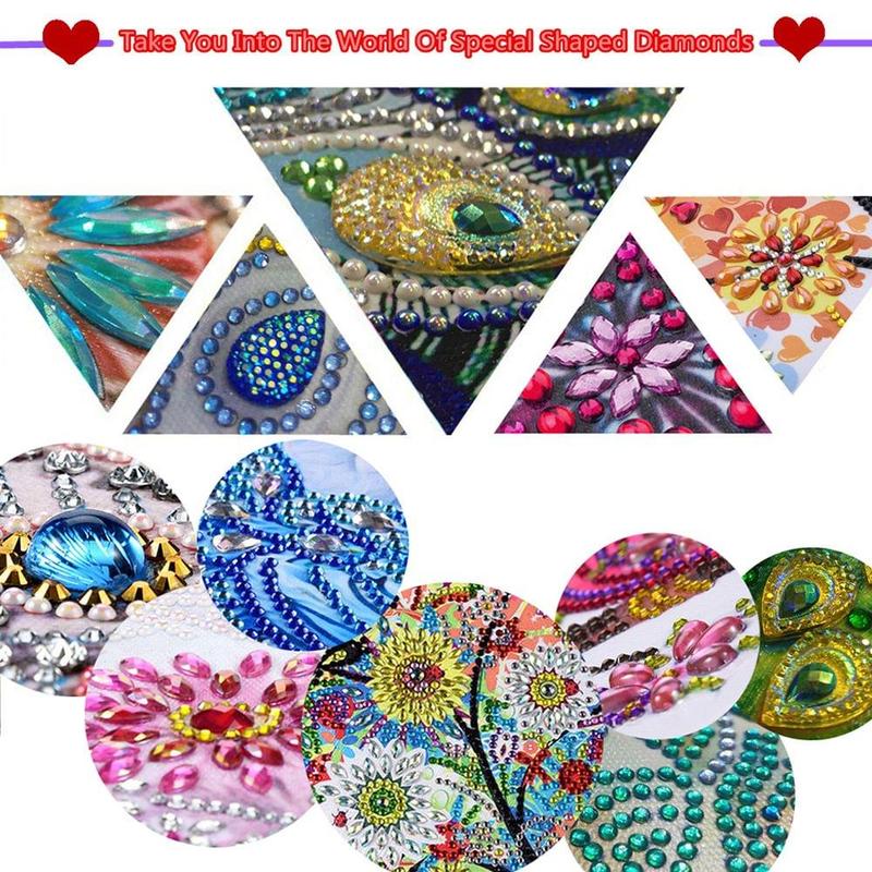 Turtle Pattern DIY Diamond Arts Colorful Painting Kit without Frame, DIY 5D Diamond Arts Colorful Painting Kit, Wall Art Decor for Home Bedroom