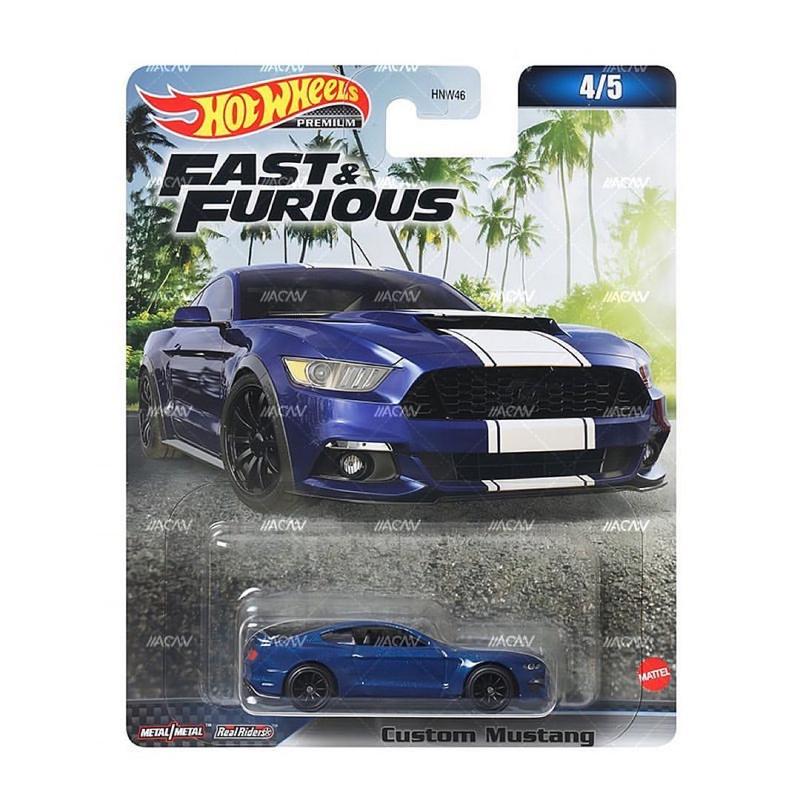 Fast and Furious Mix 3 2023 Hot Wheels Car Culture Premium 5-Car Assortment