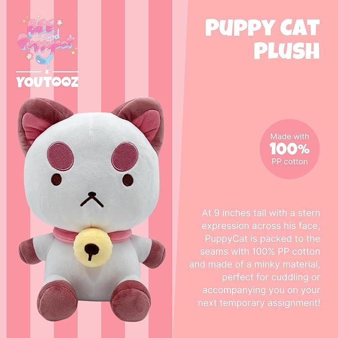 Youtooz Puppycat Plush 9in, Collectible Puppycat Plushie from Bee and Puppycat