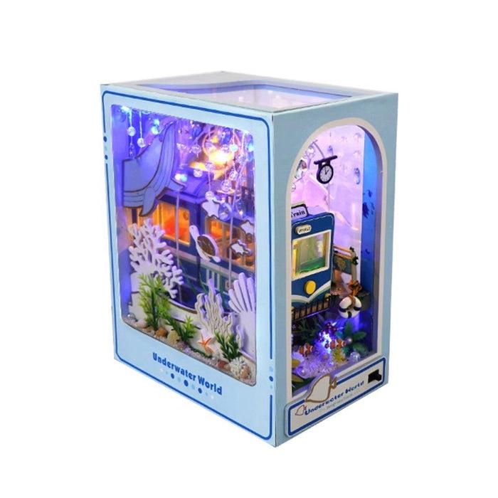 DIY Underwater World Book Nook Kit - Everything Included for Building a Stunning Ocean-Themed Decor - Perfect for Beginners and Experienced Crafters