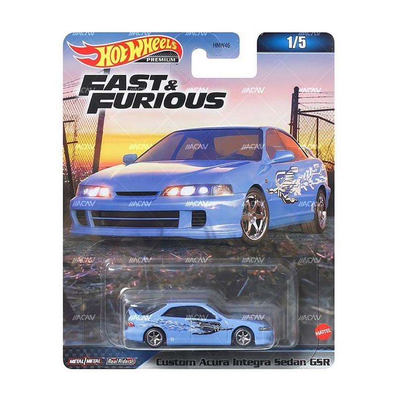 Fast and Furious Mix 3 2023 Hot Wheels Car Culture Premium 5-Car Assortment