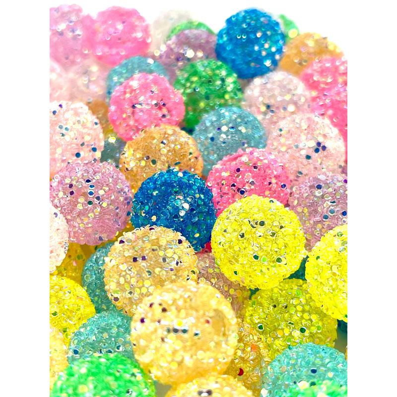 Gum Drop Acrylic Beads | Colorful Beads | DIY Craft Supplies | Beaded Pens