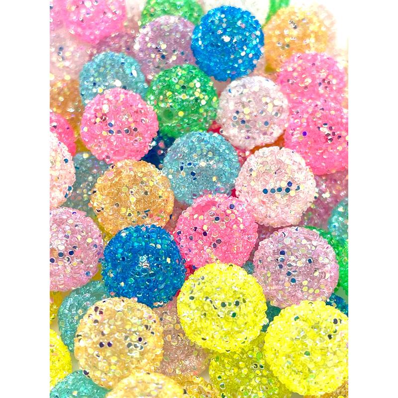 Gum Drop Acrylic Beads | Colorful Beads | DIY Craft Supplies | Beaded Pens