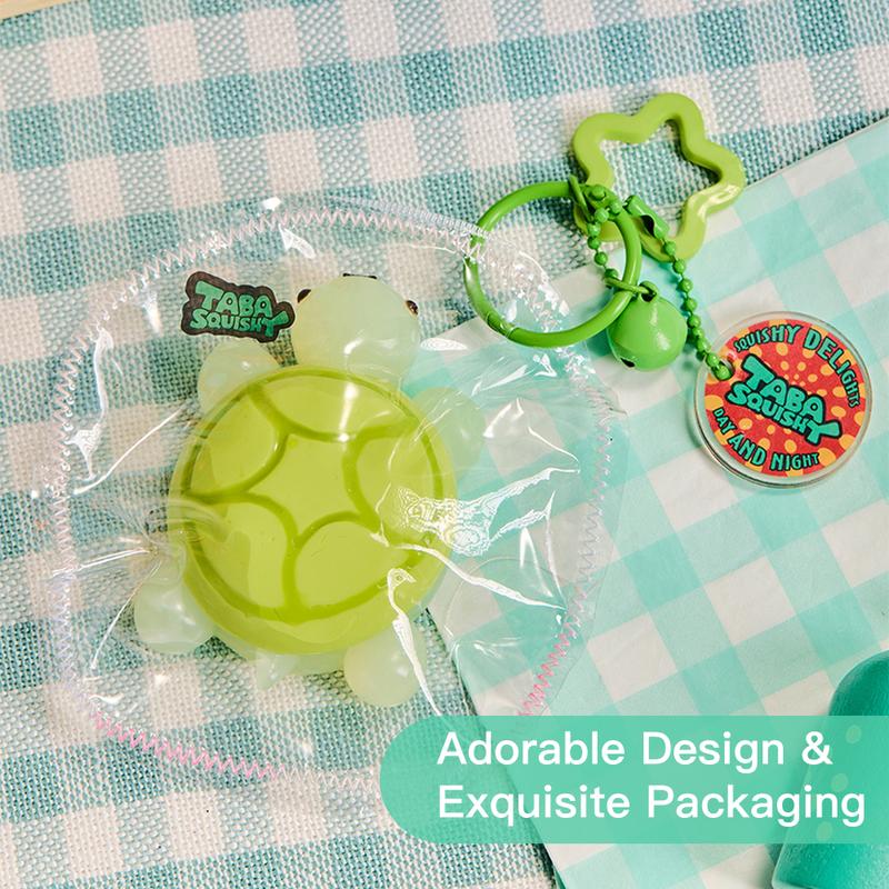 Tabasquishy Handmade Turtle Taba Squishy – Perfect Stress Relief Toy